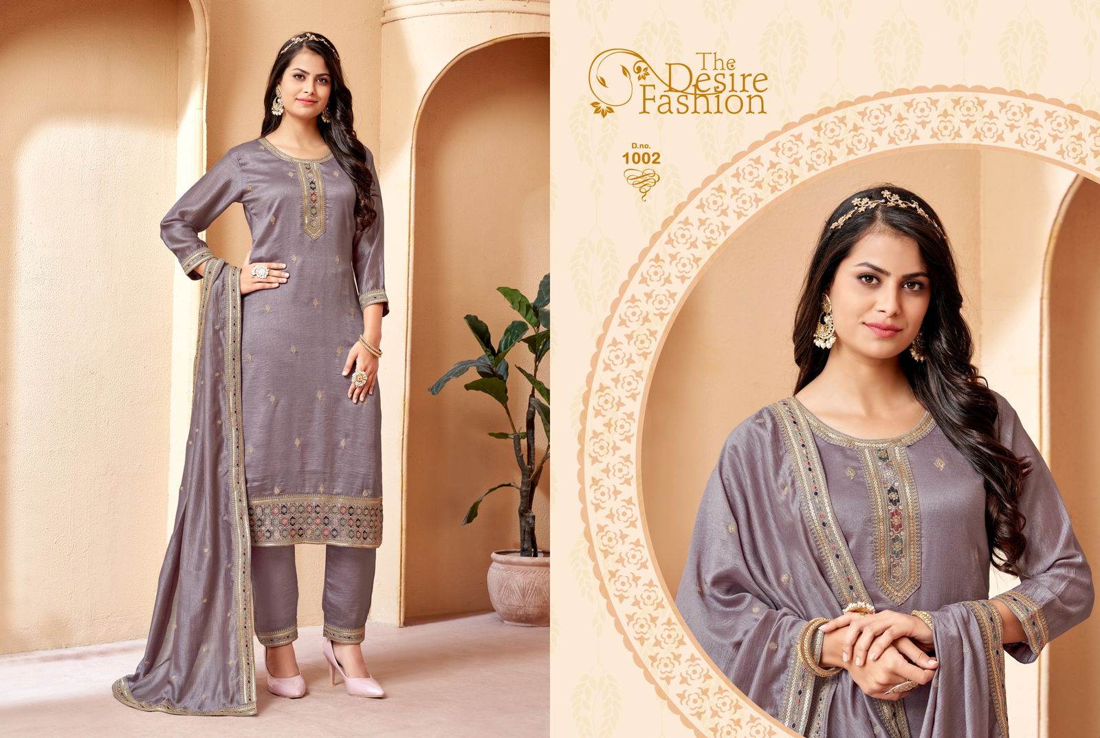 Sadgi By Khushi Vichitra Silk Kurti With Bottom Dupatta Catalog